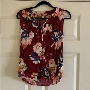 Old Navy Flower Tank
